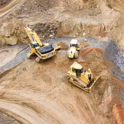 Construction slew drives